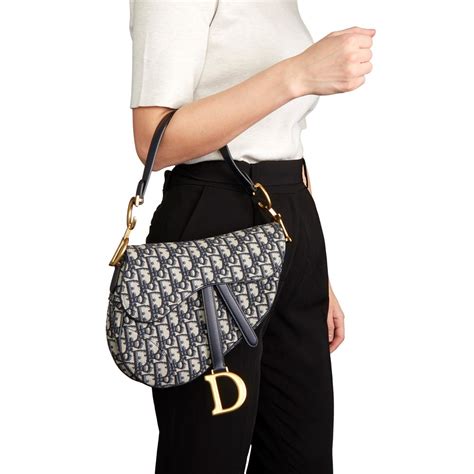 second hand dior saddle bag.